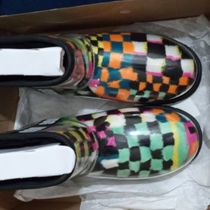 Classic Clear mini ugg check bootd